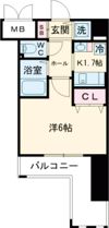 ウォームスヴィル神戸元町JPの間取り画像