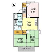 ファミリー東出 A棟の間取り画像