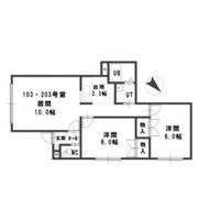 ルミエール福井10の間取り画像