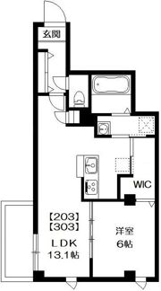 カーサ・イ・フィオーリの間取り画像