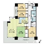 ライオンズマンション宇部錦町の間取り画像
