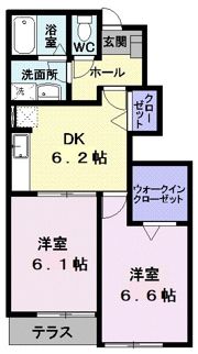 サン・ヴァンカン Cの間取り画像