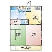 メゾン上水の間取り画像