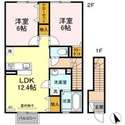 Dーroom茂庭の間取り画像