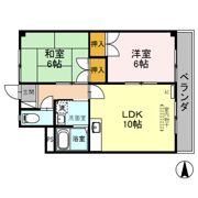 大幸マンションの間取り画像