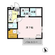 カメリアの間取り画像