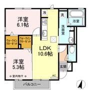 アメミールの間取り画像