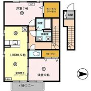 セジュール岡崎の間取り画像