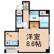 ロアール二子町の間取り画像