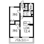 K-WESTの間取り画像