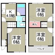 ニューファミリー北柏B棟の間取り画像