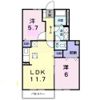 裕ハイツ Ⅱの間取り画像