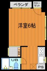 ポートハイムの間取り画像