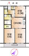 シーナリーマンションの間取り画像