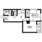 メゾンカナンの間取り画像