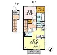 カメリア A棟の間取り画像