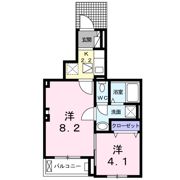 アメニティ イーストの間取り画像