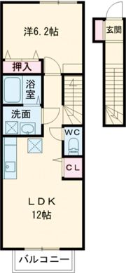 ダンデライオン羽ノ浦の間取り画像