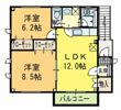 ドミール内浜の間取り画像