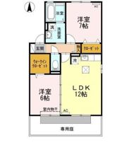 プラザ･シャルム C棟の間取り画像
