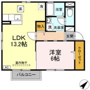ウィルモア市名坂の間取り画像