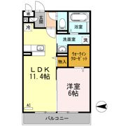 ブライトコートⅡの間取り画像