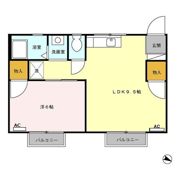 カーム ヤハギの間取り画像