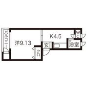 パンセス A棟の間取り画像