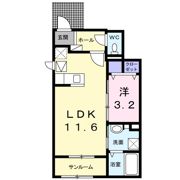 ヴァイオレットの間取り画像