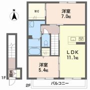 ユキコート斎院の間取り画像