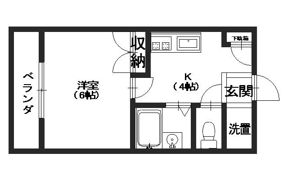 第2植野ビルの間取り画像