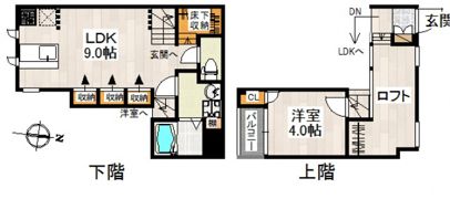 CB熊本サニーヒルの間取り画像