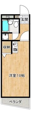 煉瓦館115の間取り画像