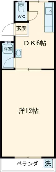 天美サンハイツN棟の間取り画像