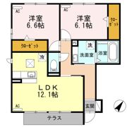 シーキューブの間取り画像