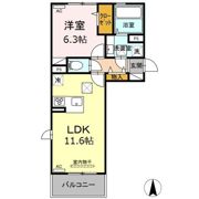 グランツェーレ 熊本の間取り画像