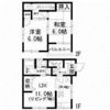 東綾瀬1丁目貸家の間取り画像