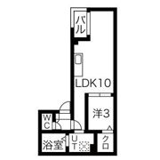 ヴィラ前之輪の間取り画像