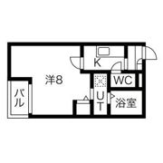 ヴィラ前之輪の間取り画像