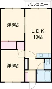 コーポかなやの間取り画像