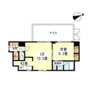 THEパームス代々木上原コスモテラスの間取り画像