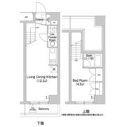 コンフォリア豊洲の間取り画像
