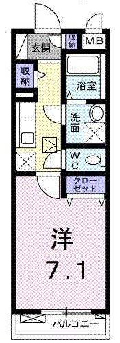 フレージュ山光の間取り画像