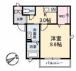 シャーメゾン多治米の間取り画像