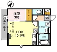 シャルム B棟の間取り画像