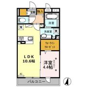 Confort(ｺﾝﾌｫｰﾙ)の間取り画像