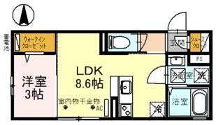 アンジェブランの間取り画像