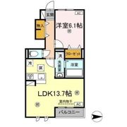 ルヴァン ドゥ ソレイユの間取り画像
