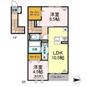 ルヴァン ドゥ ソレイユの間取り画像