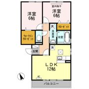 ルベール曙 A棟の間取り画像